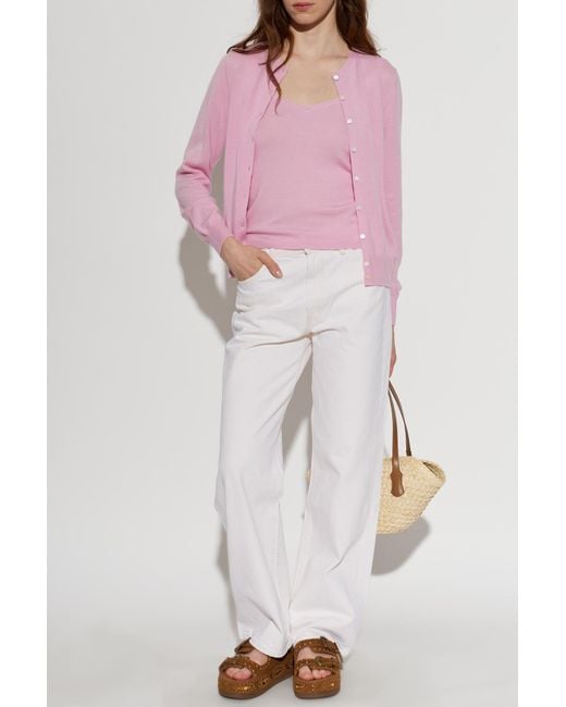 Mother White 'The Dodger Skimp' Jeans Trousers