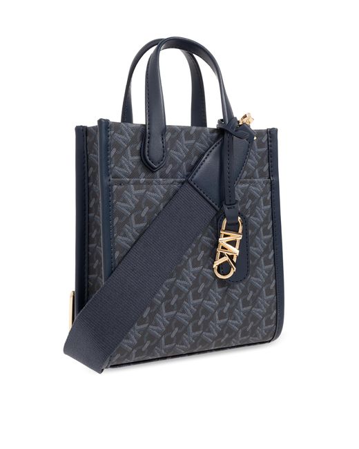 MICHAEL Michael Kors Blue 'gigi Xs' Shoulder Bag,