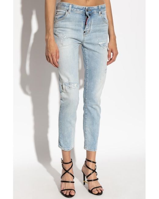 DSquared² Blue 'Teddy' Jeans