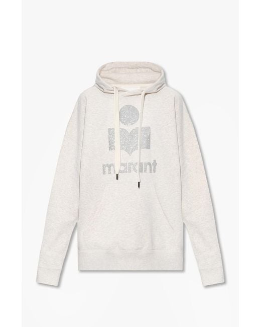 Isabel Marant White 'Mansel' Hoodie
