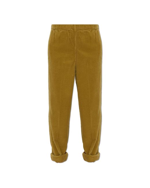 American Vintage Green Corduroy Trousers