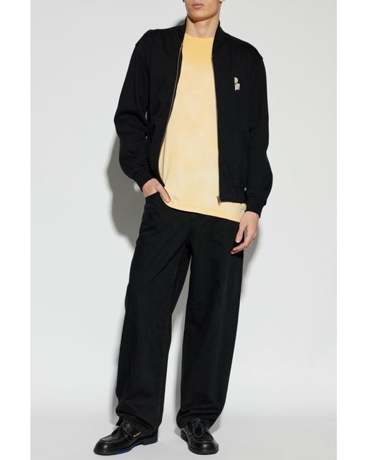 Isabel Marant Black Sweatshirt "Marty" for men