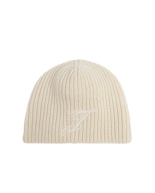 Jacquemus Natural Woolen Hat 'Espiral'