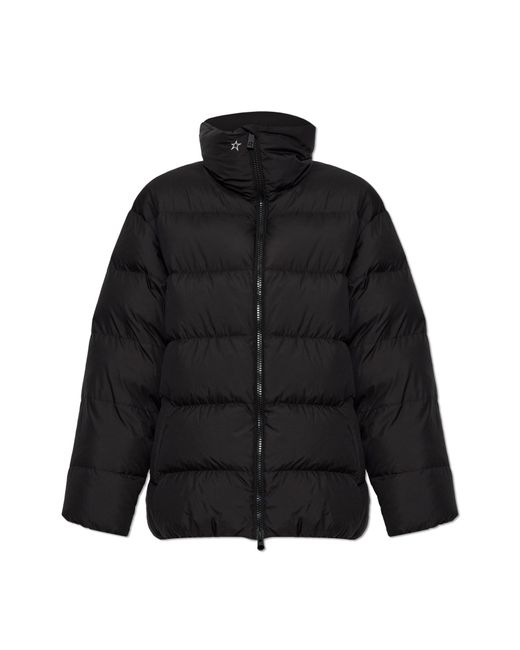 Perfect Moment Black Down Jacket With Stand-Up Collar
