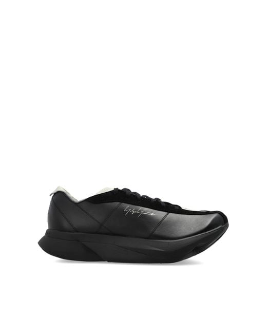 Y-3 Black 'Adios Pro 3 Lx' Sports Shoes