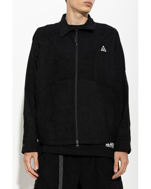 Nike Black Corduroy Jacket for men