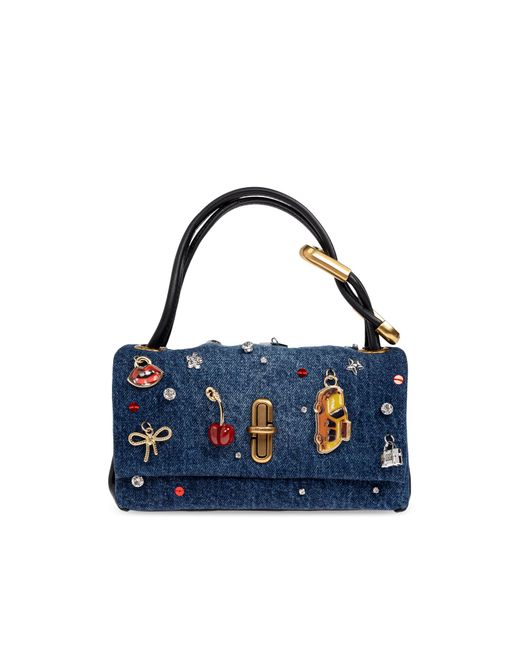 Marc Jacobs Black Shoulder Bag 'The Dual Mini'