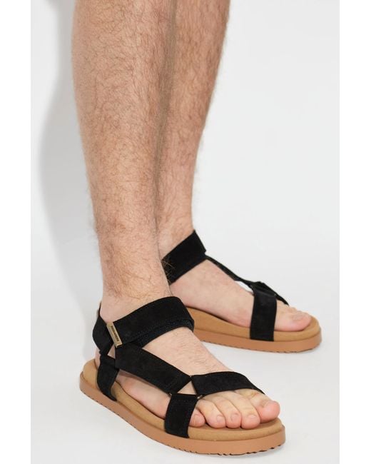 DSquared² Black 'D2 Cargo' Sandals for men