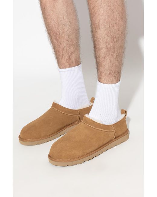 Ugg Brown Shoes 'Classic Micro' for men