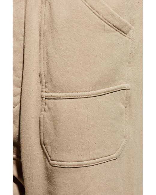 Rick Owens Natural Rick Owens Gimp Hoodie for men