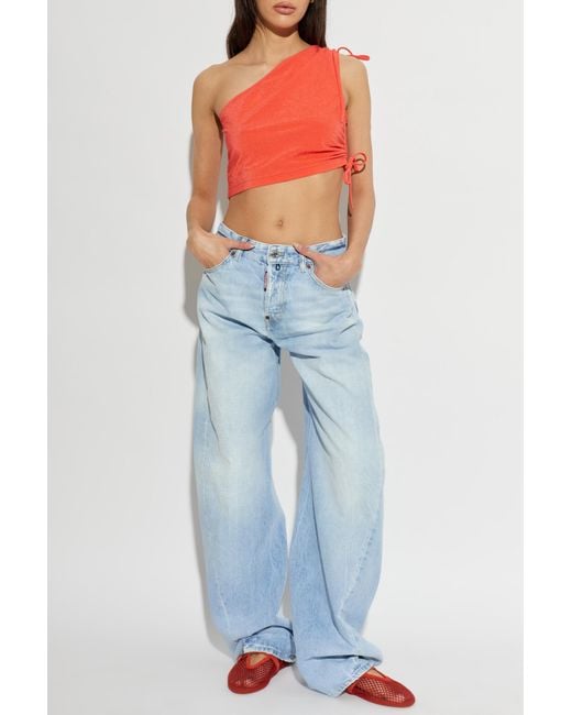Balmain Blue Bath Top