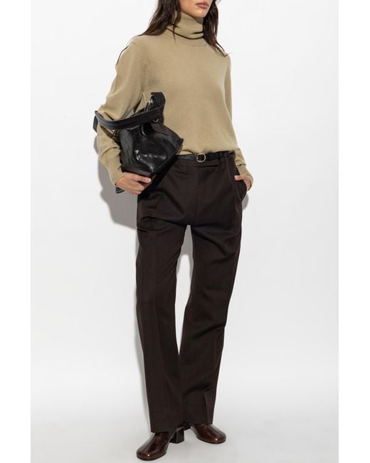 Lemaire Natural Cashmere Turtleneck