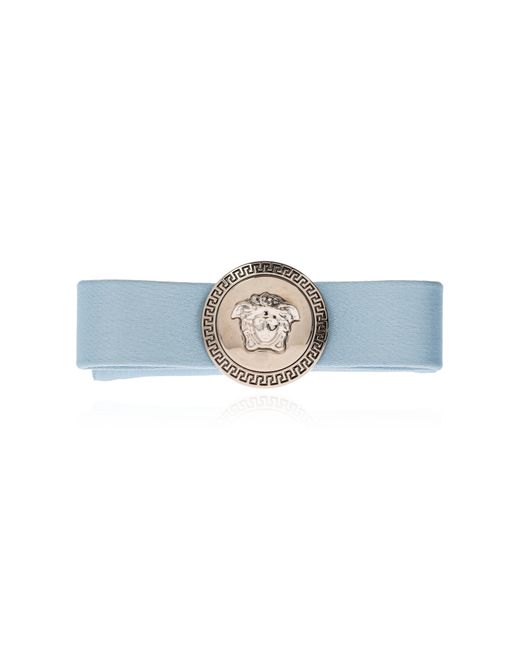 Versace Blue Hair Clip