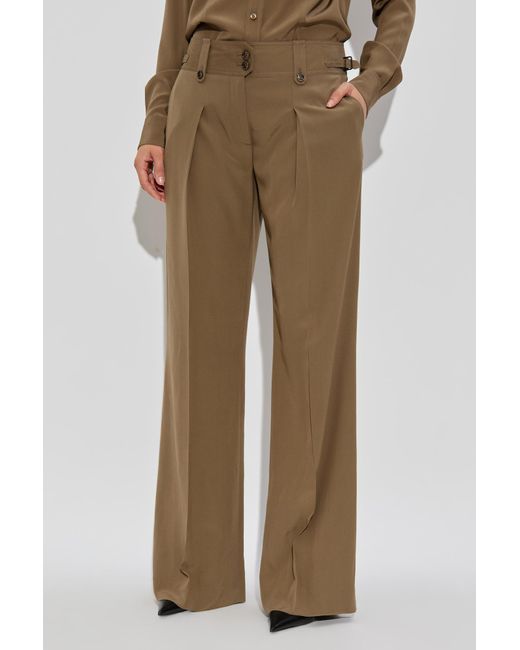 Tom Ford Natural Silk Trousers