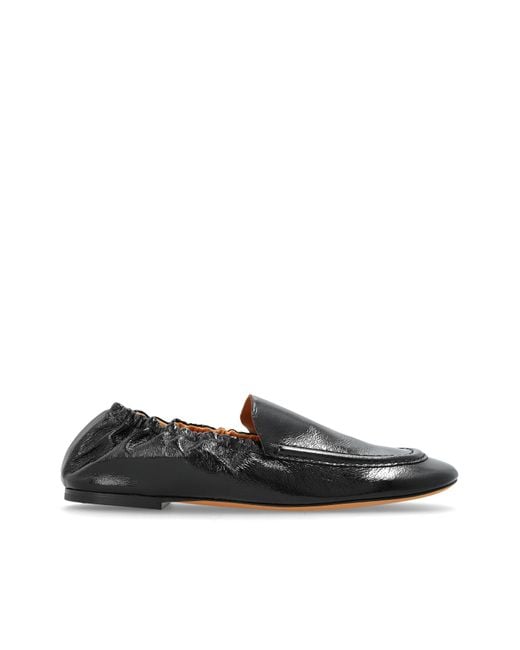 Odissi Black 'Juno' Loafers Shoes