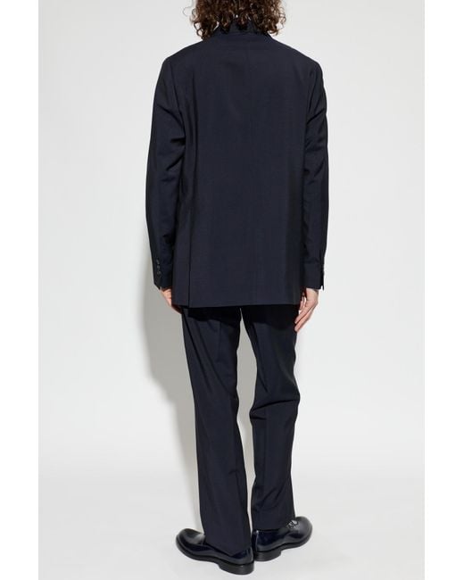 Paul Smith Blue Wool Suit for men