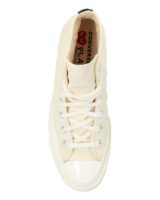 COMME DES GARÇONS PLAY White Trainers