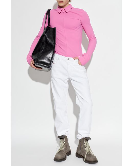 DIESEL White '1993 D-Vyl' Jeans for men