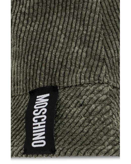 Moschino Green Reversible Hat