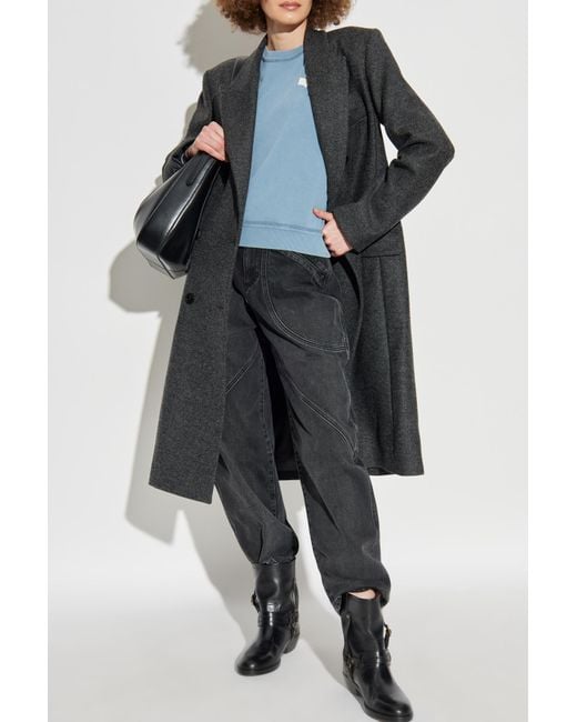 Isabel Marant Gray "Irene" Coat