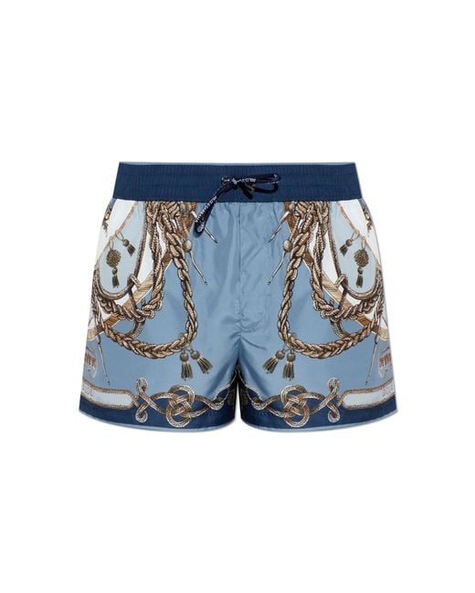 Dolce & Gabbana Blue Swim Shorts for men