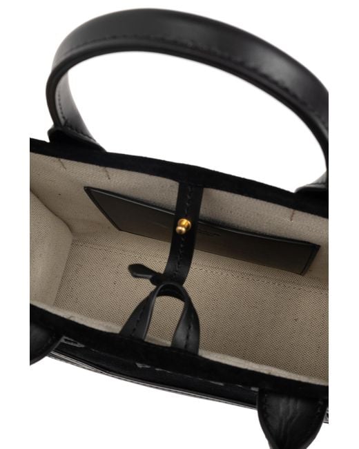 Balmain Black B-Army Small Shopper Bag