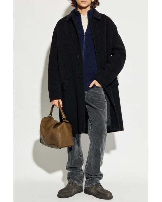 Isabel Marant Black Coat "Kirk" for men