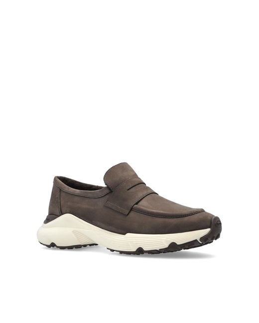 Tod's Blue Insulated Sports Shoes Type 'Loafers'