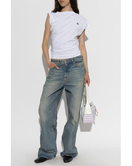 Vivienne Westwood White Top 'Hebo'