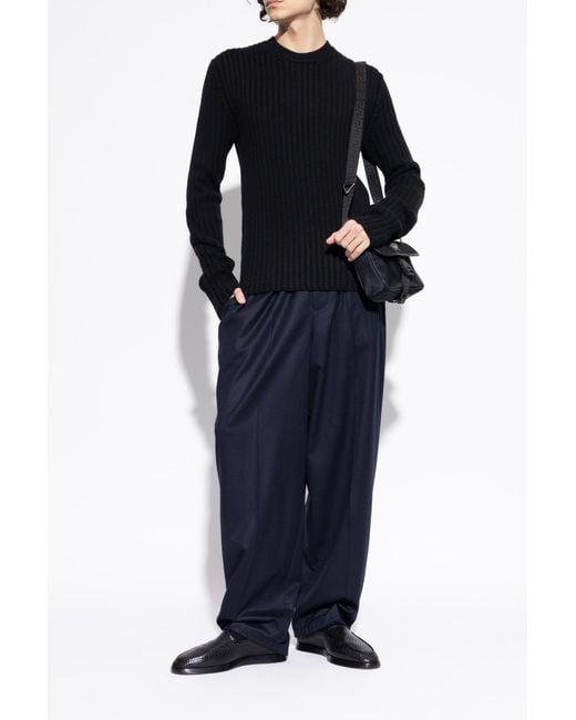 Fear Of God Blue Leather Shoes for men