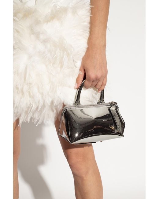 The Attico Metallic 'Friday' Handbag