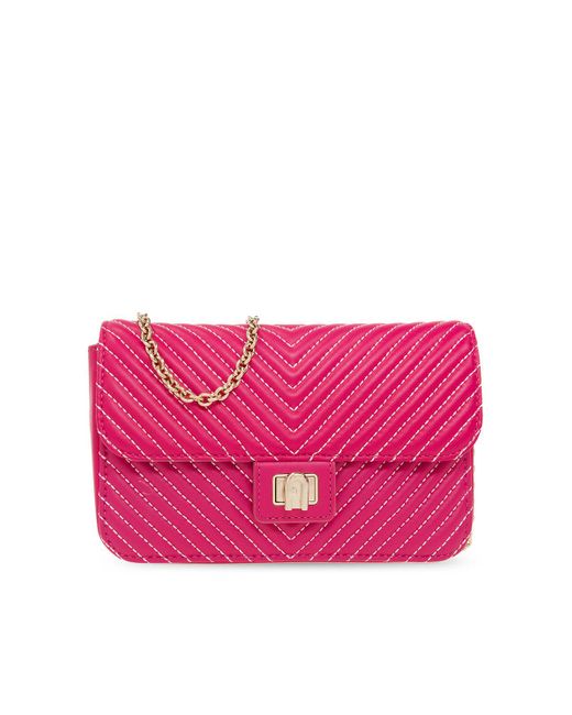 Furla Pink 'pop Star Mini' Shoulder Bag