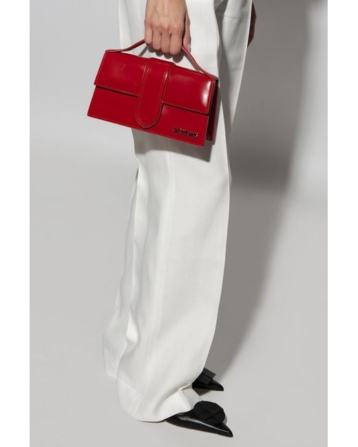 Jacquemus Red 'Le Grand Bambino' Shoulder Bag