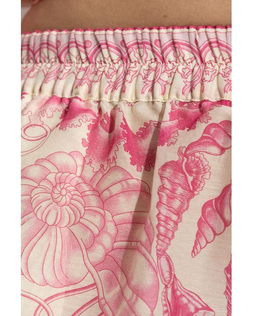 Versace Pink Beach Shorts