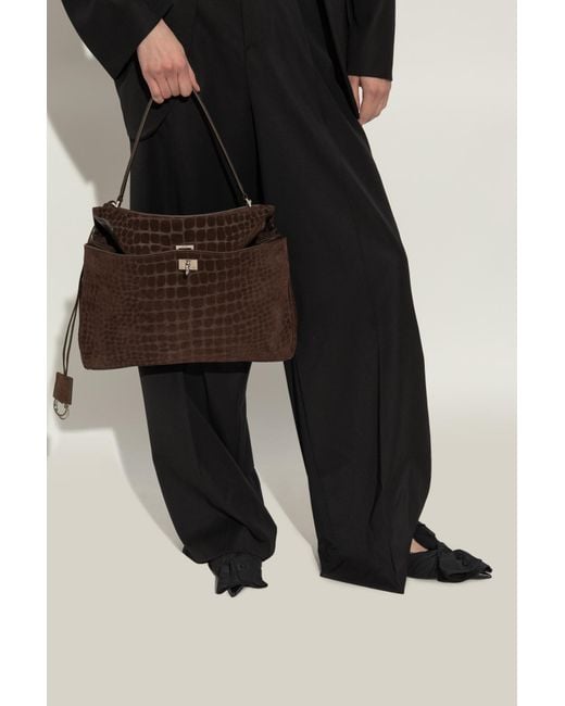 Balenciaga Black Handbag 'Rodeo Medium'