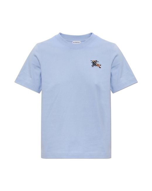 Burberry Blue T-Shirt "Frankie"