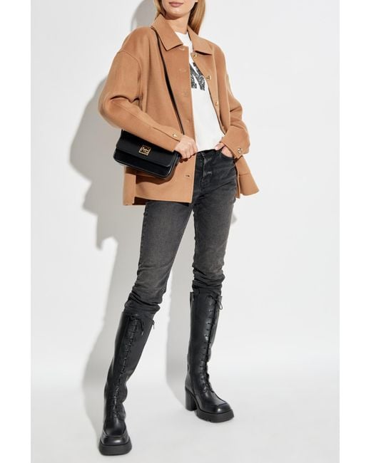 Anine Bing Natural Wool Jacket