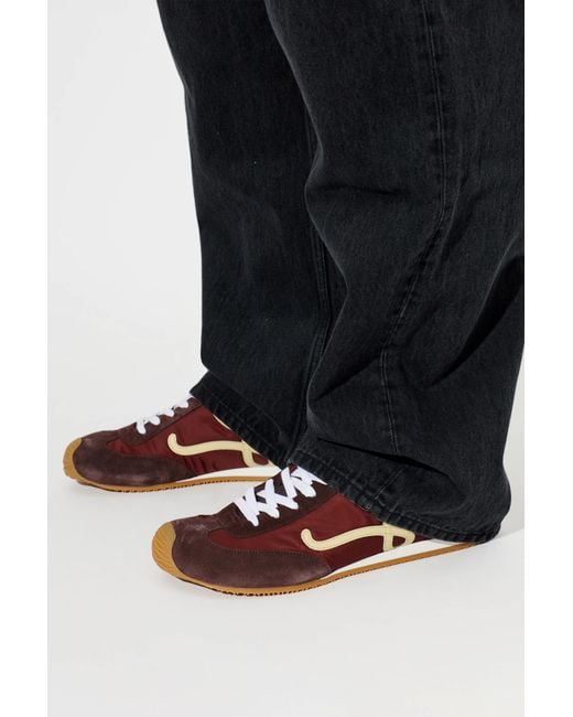 Loewe Brown "Ballet Runner 2.0" Shoes for men