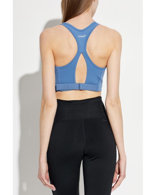 EA7 Blue Short Training Top