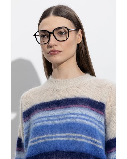 Isabel Marant Black Corrective Glasses
