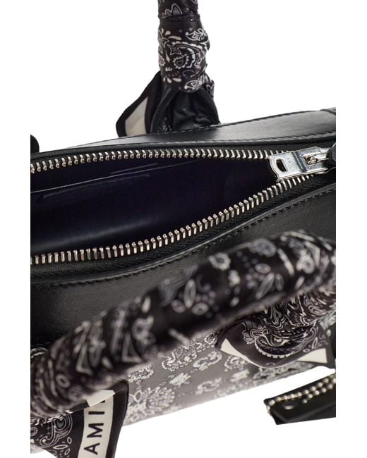 Amiri Black "Micro Triangle" Bag