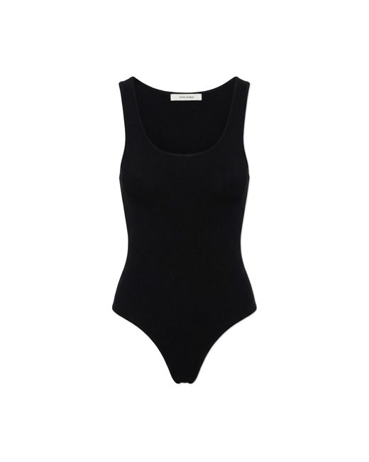 Entire studios Black Bodysuit With Straps