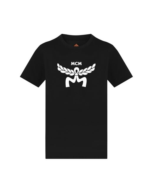MCM Black Printed T-Shirt