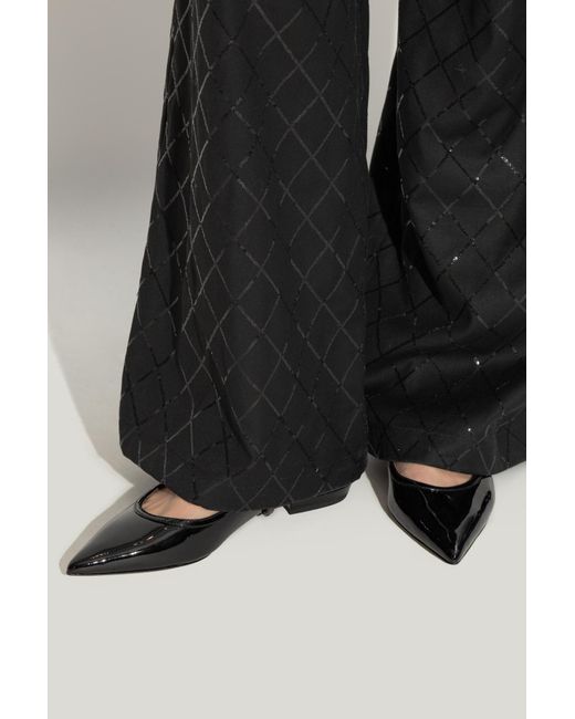 Tory Burch Black Leather Shoes Mary Jane