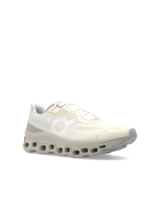 On Shoes White Cloudmster Void Sports Shoes for men