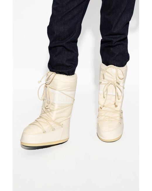 Moon Boot Natural Snow Boots 'Icon Nylon' for men
