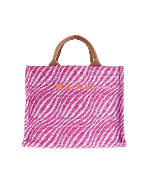 Marni Pink Shopper Bag