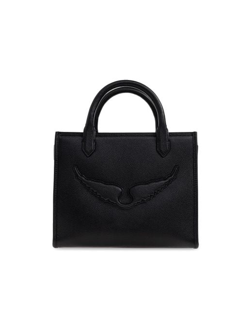 Zadig & Voltaire Black 'Angel' Hand Bag