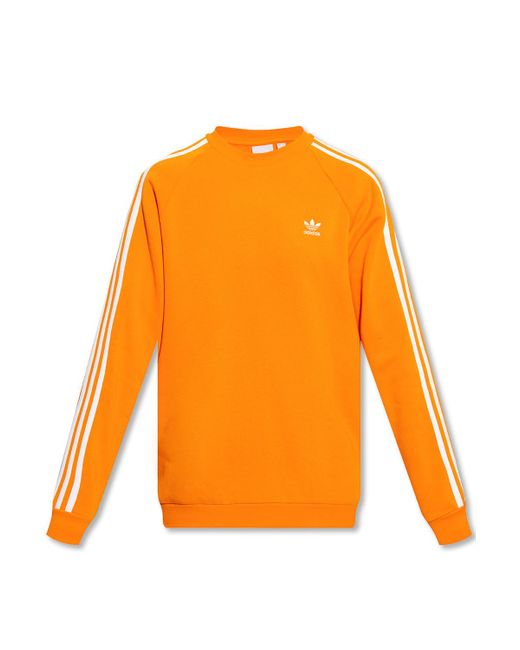Adidas Originals Orange Sweatshirt With Logo for men