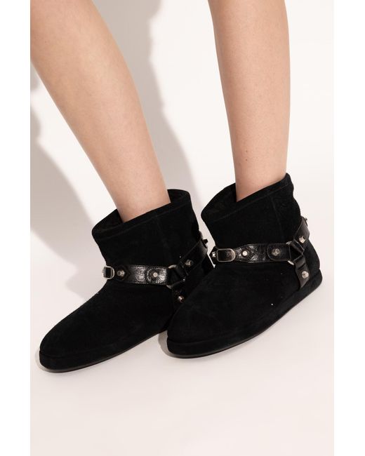 Balenciaga Black "Alaska" Snow Boots